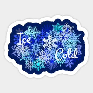Ice Cold Sticker